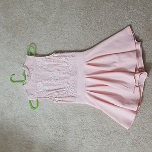 Peach Mini Dress